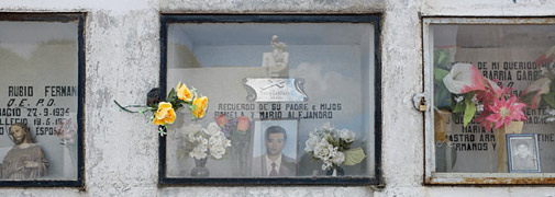 Auf dem Friedhof in Punta Arenas