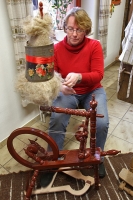 Gisela Limbach "spinnt" Gisela Limbach "spinnt"