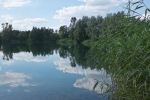 Ein See in der Nähe von Minden
