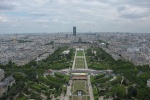 Blick vom Eiffelturm - Mai 2015