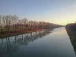Am Mittellandkanal im Februar 2017