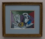 Pablo Picasso - Glas und Krug